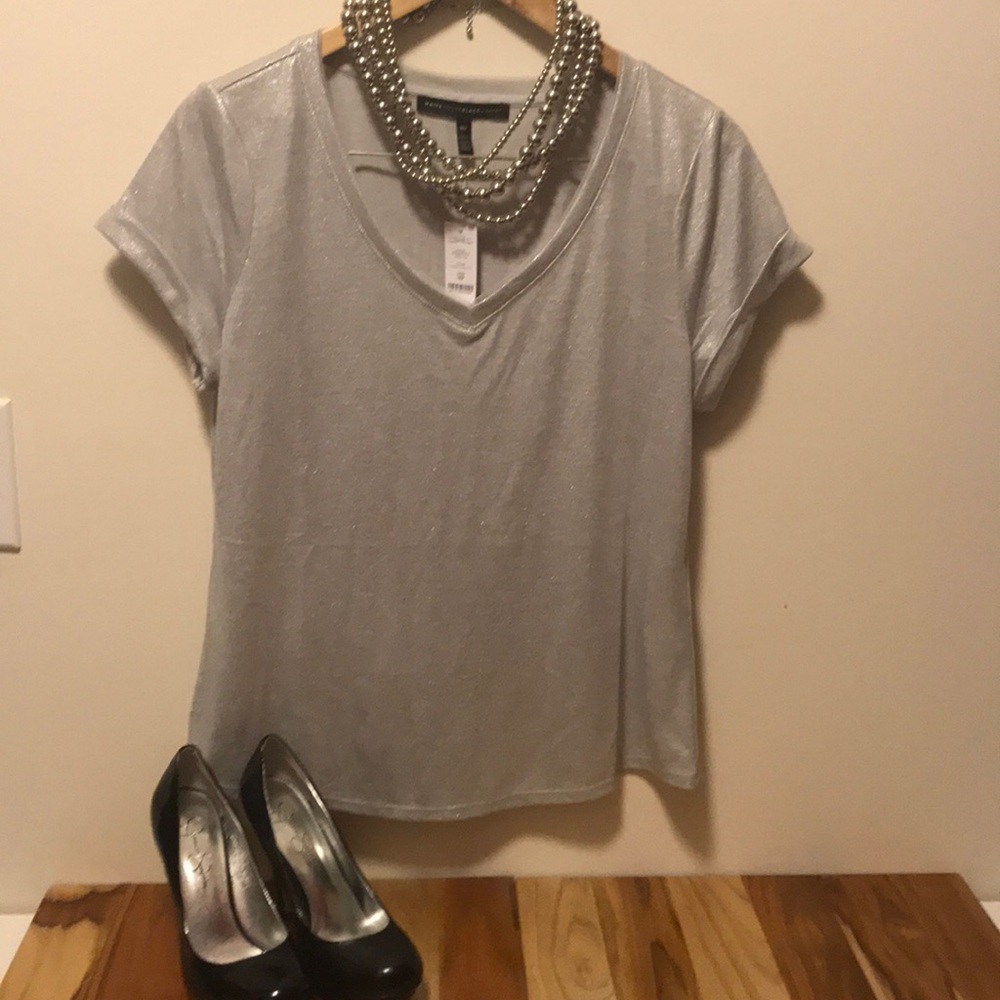 White House Black Market SS Easy Tee